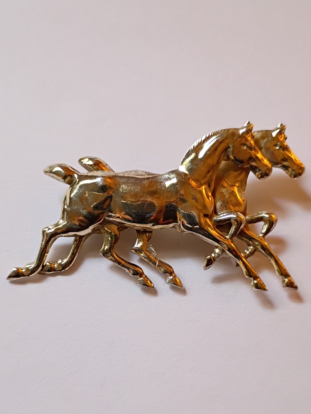 Vintage Beau Sterling Silver Horse Pin